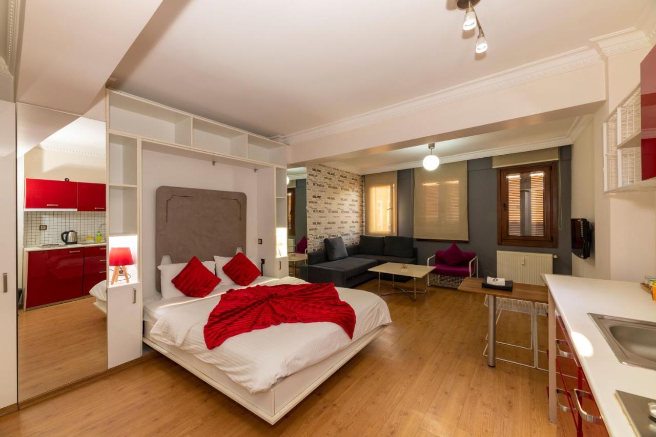 Aparthotel Taksim Full House Istanbul Exterior foto