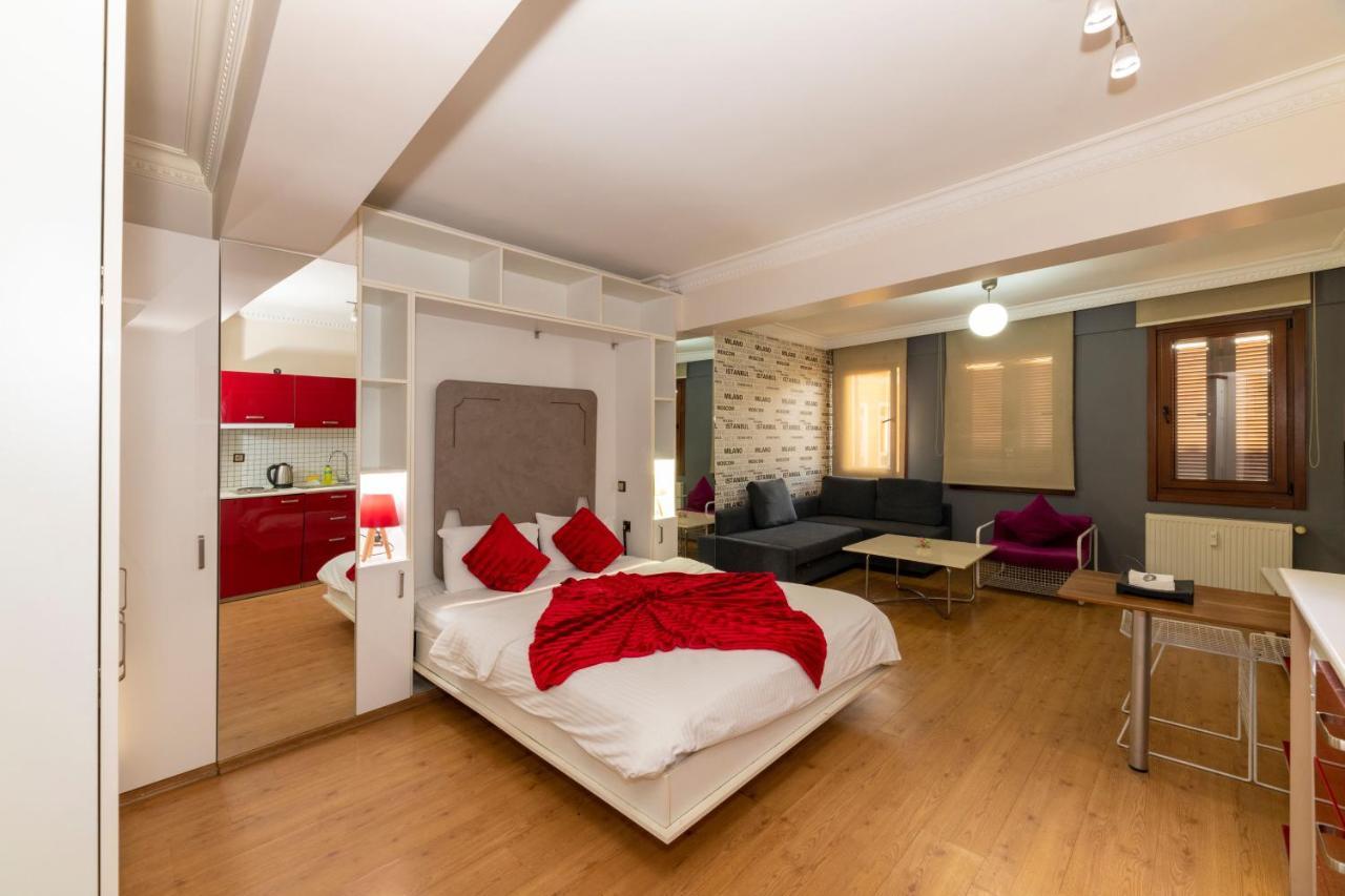 Aparthotel Taksim Full House Istanbul Exterior foto